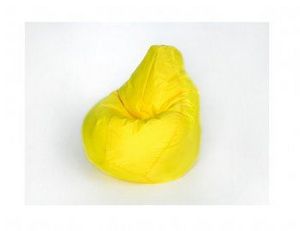 Кресло-мешок Груша большое желтое в Электростали - ehlektrostal.ok-mebel.com | фото