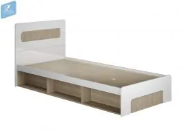 Палермо-3 (юниор)   Кровать с подъем.мех. 0,9м КР-001 МДФ  (Стиль) в Электростали - ehlektrostal.ok-mebel.com | фото