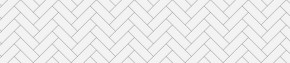 Фартук Метро керамик (белая) CPL пластик МДФ 6 мм в Электростали - ehlektrostal.ok-mebel.com | фото