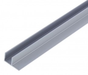 Планка для стеновой панели F-образная 4 мм (алюминий) в Электростали - ehlektrostal.ok-mebel.com | фото