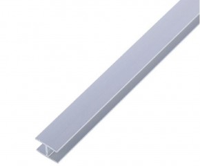Планка для стеновой панели H-образная 4 мм (алюминий) в Электростали - ehlektrostal.ok-mebel.com | фото