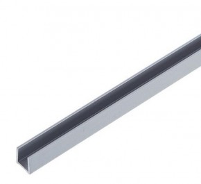 Планка для стеновой панели П-образная 4 мм (алюминий) в Электростали - ehlektrostal.ok-mebel.com | фото 1