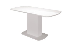 Стол обеденный Соренто 2 раздвижной (Белый) в Электростали - ehlektrostal.ok-mebel.com | фото